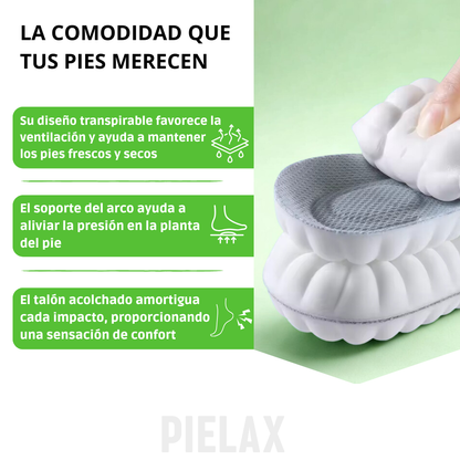 Plantillas ortopédicas con soporte de arco